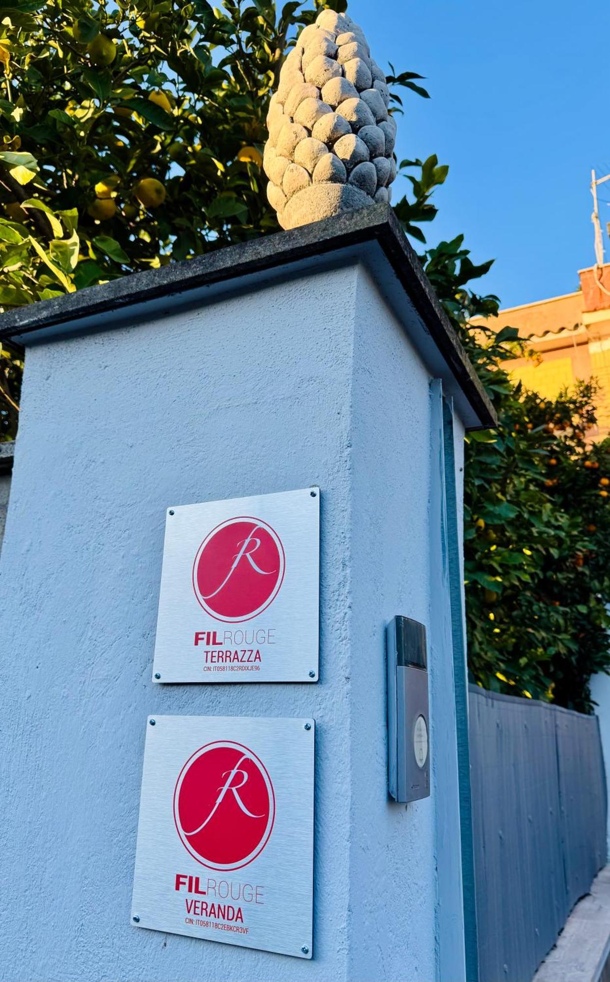 Fil Rouge Hotel Ciampino Exterior foto